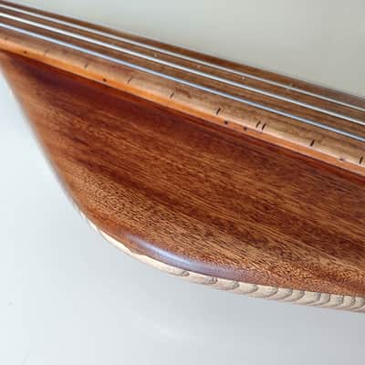 GVGD 34" FRETLESS BASS 4 STRINGS 07-21 MAHOGANY ASH NATURAL image 6