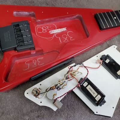 Steinberger XP-2A Headless Bass 1988 • Red • Active EMGs • Restored image 15
