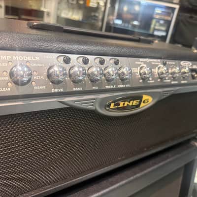 Line 6 Spider II HD75 Half Stack  2012 Blac image 2