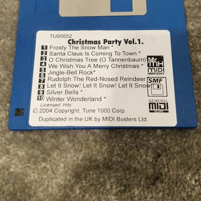 Technics Christmas Party Vol.1 Floppy Disc - Vintage Music Collection - Excellent image 4