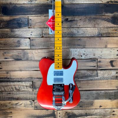 Fender Stories Collection | Mike Campbell Red Dog | Telecaster Electric Guitar | Red Dog Red image 8