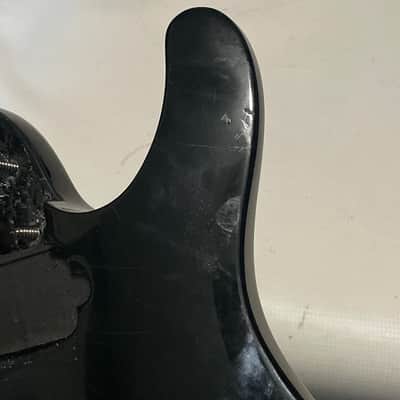 2010's Indonesia Ibanez S7420 7 String Black Modified Guitar Body ZR Tremolo Ready image 18