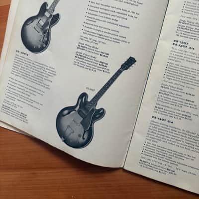 1960 Gibson Full line catalog Burst Es335 Les Paul ES330 Melody Maker PAF Case Candy Vintage imagen 8