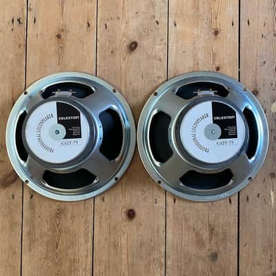 Pair of Celestion T3760 G12T-75 12" 75-Watt 16 Ohm Speakers 2003  - Marshall JCM2000 spec image 1