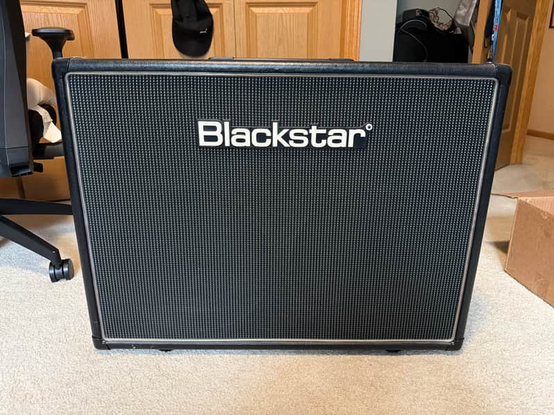 Blackstar HTV212 MkII 160-Watt 2x12" Guitar Speaker Cabinet 2017 - Present - Black image 1