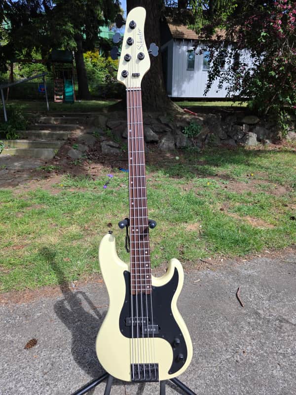 Schecter P-5 Ivory image 1
