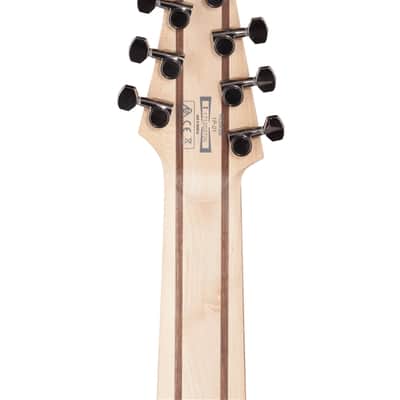 Ibanez RGMS8 Multi Scale Electric Guitar Black image 7