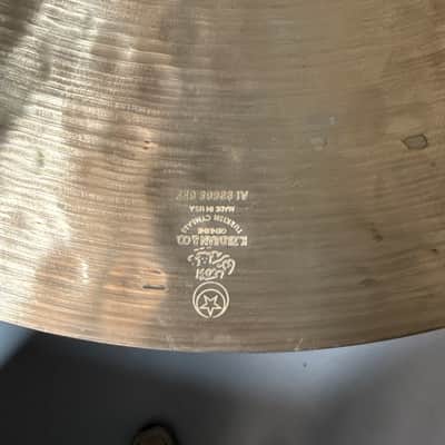 Zildjian 22" K Constantinople Medium Thin Low Ride Cymbal 2003 - Present - Traditional image 2