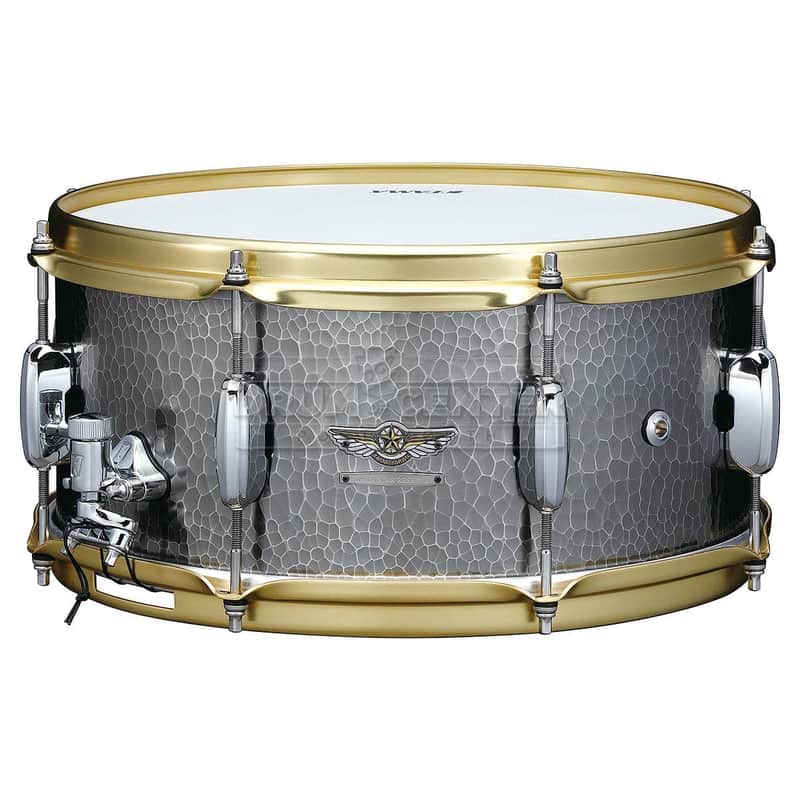 Tama Star Reserve Hand Hammered Aluminum 14x6.5 Snare Drum image 1