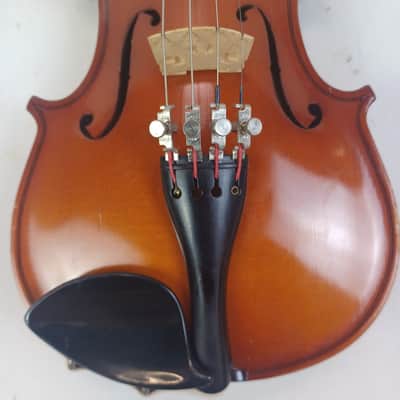 1/4-Size Glaesel VI30E1 Violin +Case +Bow Ser#:E2420 02/99 Antonius Stradivarius image 11