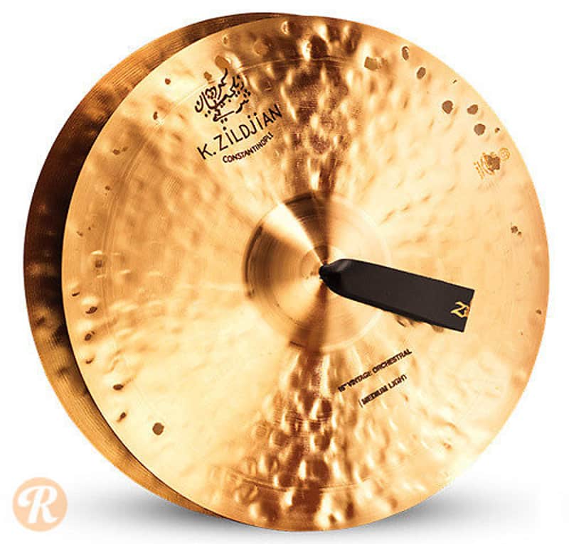 Zildjian 16" K Constantinople Vintage Orchestral Medium Light Cymbals (Pair) image 1