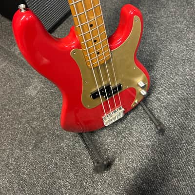 2019 Fender Vintera '50s Precision Bass Dakota Red with Maple Fretboard image 3