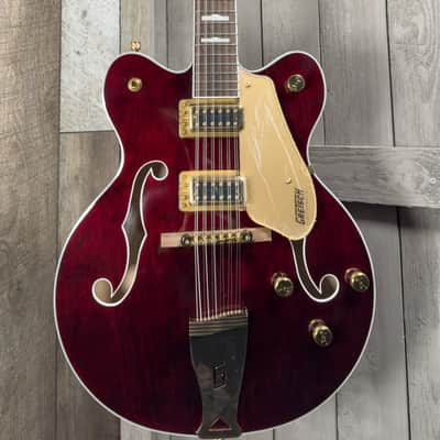 Gretsch G5422G-12 Electromatic® Classic Hollow Body Double-Cut 12-String with Gold Hardware, Laurel Fingerboard, Walnut Stain Electric Guitar 2516319517 image 1