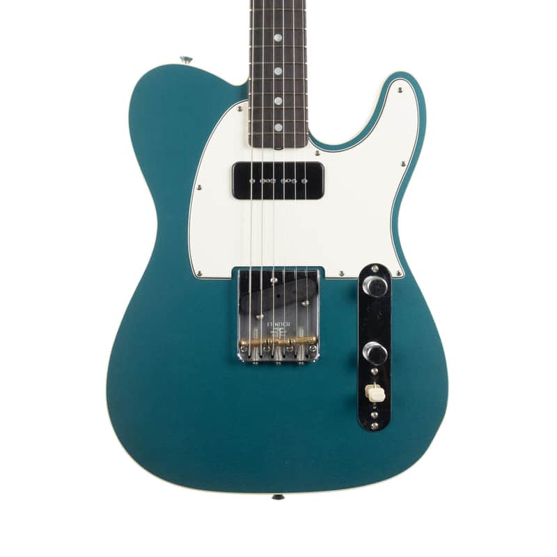 Used Fender Custom Shop Custom Double Esquire DLX CC - Aged Ocean Turquoise image 1