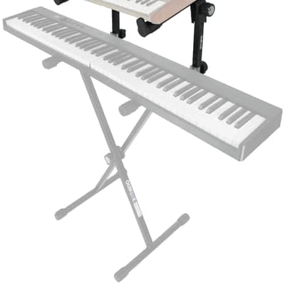 Quik Lok QLX-3 2nd Tier Add-On for Keyboard X Stand w/30mm Steel Tubing - Black image 7