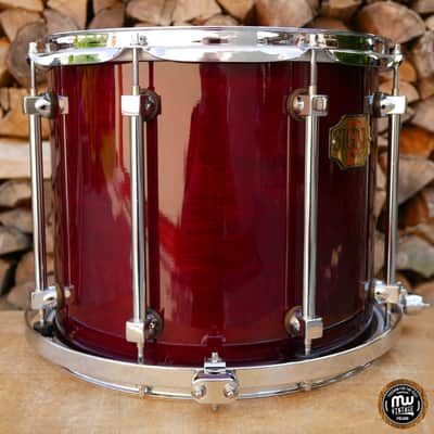 Immagine Premier SIGNIA Maple Tom Floor Tom 14" x 12" Cherry Wood UK Made - 9