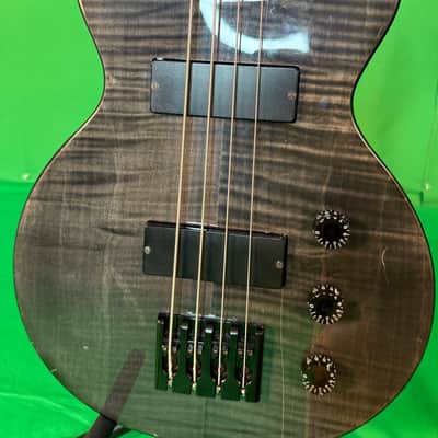 Epiphone Les Paul Special Bass Trans Black w/Case image 3