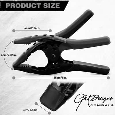 GM Designs Heavy Duty Cymbal & Percussion Clamp - Strong, Versatile, Affordable! image 6