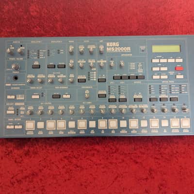 Korg MS2000R 2000s - Blue Rackmount Analog Modeling Synthesizer Synth image 2