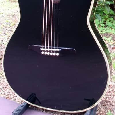 Alvarez Yairi 1990 YD88 BK Made In Japan "Paul McCartney" Black+Hard Case image 2