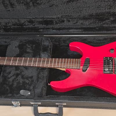 ESP THE JUNIOR Ferrari Red Jackson lawsuit headstock Japanese Super Strat MIJ JAPAN image 2