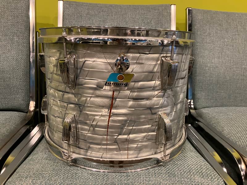Ludwig Pro 14x12 Tom Late 70’s-Early 80’s - Sky Blue Pearl image 1