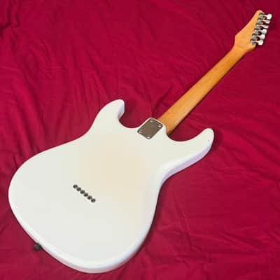 Carvin Bolt SSS Hard Tail - Custom Shop Strat Killer - Made in USA - Alpine White - Free Pro Setup - Stainless Steel Frets image 14