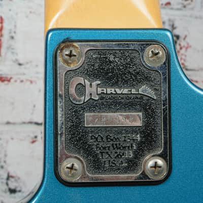 Charvel - Model 2B - Bass Guitar - Blue Metallic - with OHSC - x1998 - VINTAGE image 17