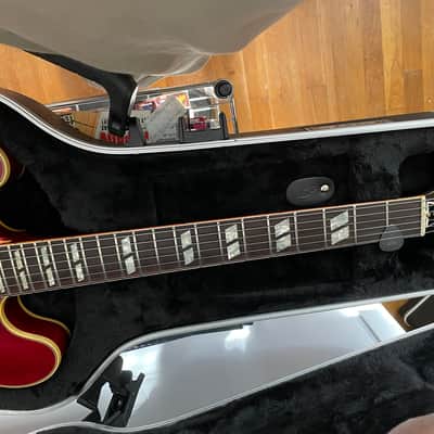 Gibson Marcus King ES-345,1 of 50, custom shop 2021, MINT 10 condition,COA,Belt Buckle,orig case image 4