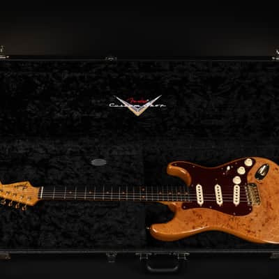 2021 Fender Custom Shop Artisan Maple Burl Stratocaster NOS - Aged Natural | USA Limited Edition Roasted Birdseye Maple Neck Macassar Ebony Fretboard Kloppmann ST60 Pickups | CoA OHSC image 24