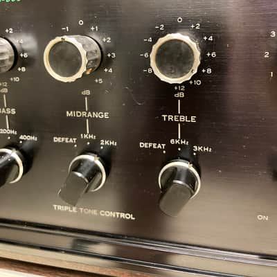 Sansui AU-999 1975 Black anodizing Wooden cabinet image 12