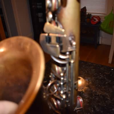 Pierret Super "Artiste" Tenor 1953-1958 Dark Vintage Brass Saxophone image 22