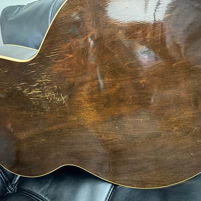 Gibson Archtop Acoustic Electric L-50 F-Hole 1948 Sunburst w DiMarzio Pickup image 8