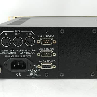 Aphex 1788 8-Channel Remote Controlled Mic Preamp image 9