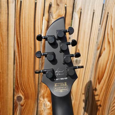 Schecter DIAMOND SERIES KM-7 MK-III Legacy - Transparent Black Burst 7-String Electric Guitar NOS image 7