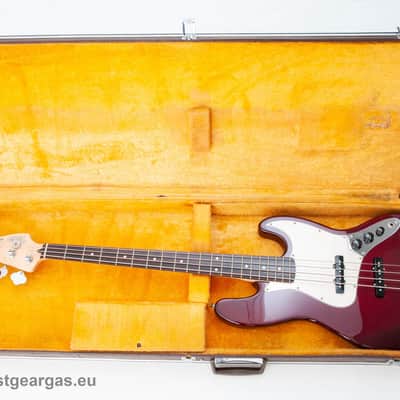 70's MIJ Ibanez/Greco J Bass / P Bass Gold plush interior hardcase image 4