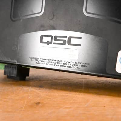 QSC SPA4-60 Four-Channel Power Amplifier CG01ZMF image 9