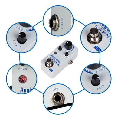 Flamma FC17  Analog Delay Pedal True Bypass,price include the import duty for US buyer image 10