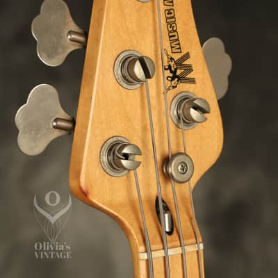 1978 Music Man Stingray Bass Black image 10