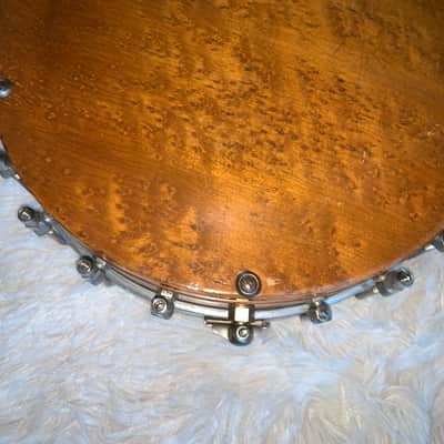 Vintage old may bell banjo  4 string  made in the usa image 6