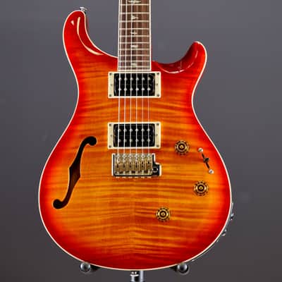 PRS SE Custom 24 Semi-Hollow Piezo Vintage Sunburst image 2