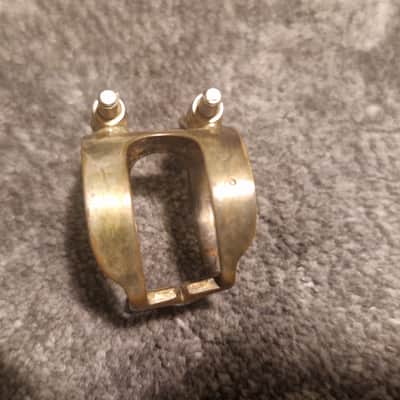Harrison Bb clarinet ligature metal image 6