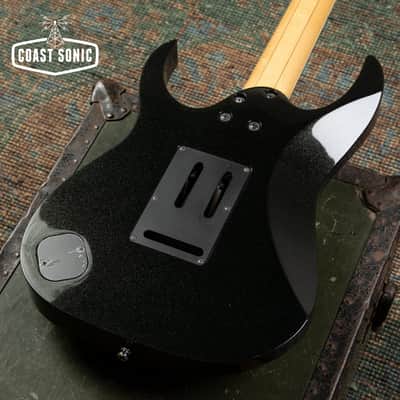 2007 Ibanez J.Craft Prestige RG2550E-GK Made in Japan, Fujigen, Galaxy Black, w/hard case image 10