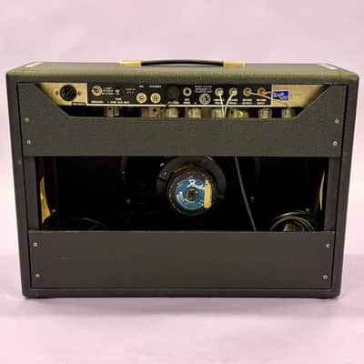 Fender Deluxe Reverb 1965 - Early Blackface FEIC w/Fender cover and Footswitch image 8