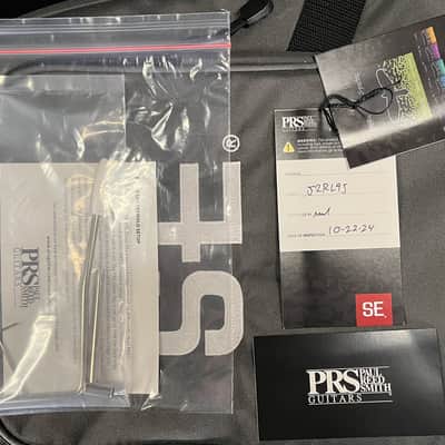 PRS SE Silver Sky Piano Black Lefty (645) image 8