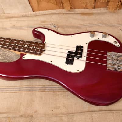 Fender Highway One Precision Bass 2007 - Red image 8