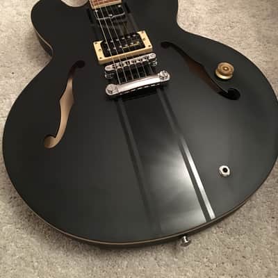 Tom Delonge ES-333 Gibson Copy Matte Black Blink-182 image 1