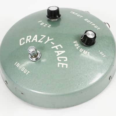 1967 Guyatone Crazy Face Fuzz Pedal - Very Early, Very Rare Germanium Fuzz Face Copy, Sounds Great image 3