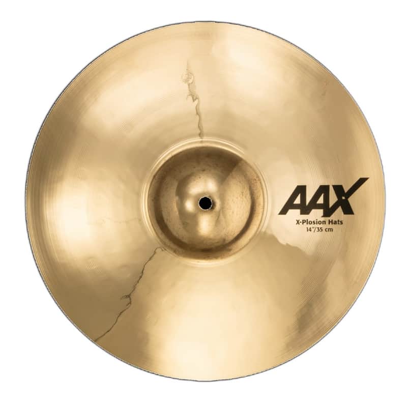SABIAN 14" AAX X-Plosion Hat Bottom Brilliant Finish image 1