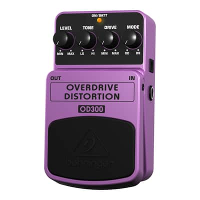 Behringer OD300 2-Mode Overdrive/Distortion Pedal image 3